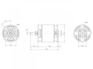 Boost 80 320KV Brushless Motor