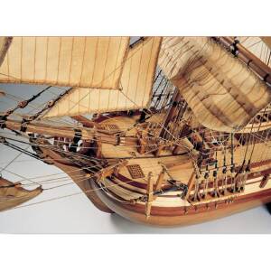 Merchant Vessel HMS Bounty 1:48 Model Ship Kit