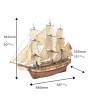 Merchant Vessel HMS Bounty 1:48 Model Ship Kit
