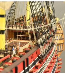 Flag Ship Santisima Trinidad Model Ship Kit 1:84
