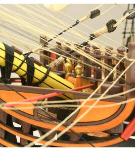 Flag Ship Santisima Trinidad Model Ship Kit 1:84
