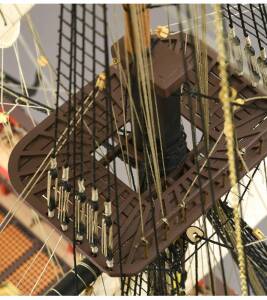 Flag Ship Santisima Trinidad Model Ship Kit 1:84