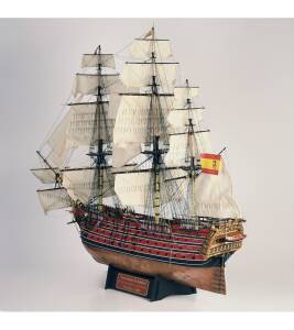Flag Ship Santisima Trinidad Model Ship Kit 1:84