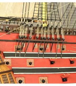 Flag Ship Santisima Trinidad Model Ship Kit 1:84