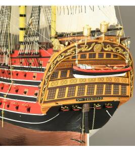 Flag Ship Santisima Trinidad Model Ship Kit 1:84