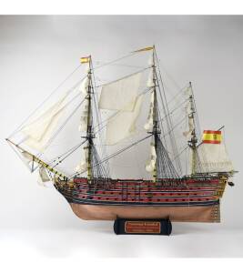 Flag Ship Santisima Trinidad Model Ship Kit 1:84