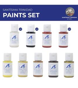 Paints Set for Ship Model Santisima Trinidad