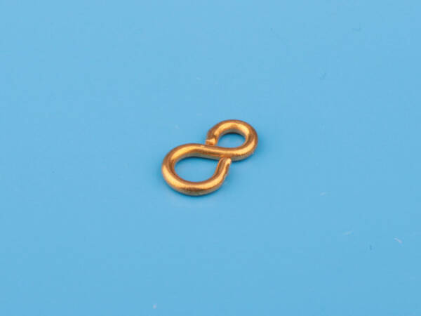 S-shaped brass hook (10)