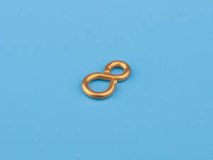 S-shaped brass hook (10)