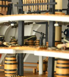 Cross Section HMS Victory Model Ship Kit 1:72