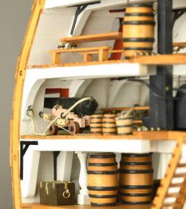 Cross Section HMS Victory Model Ship Kit 1:72
