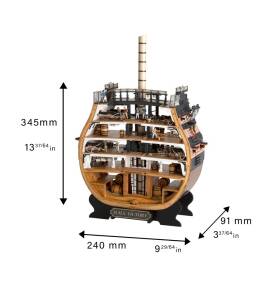 Cross Section HMS Victory Model Ship Kit 1:72