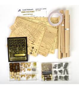 Cross Section HMS Victory Model Ship Kit 1:72