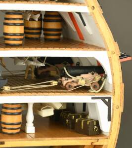 Cross Section HMS Victory Model Ship Kit 1:72