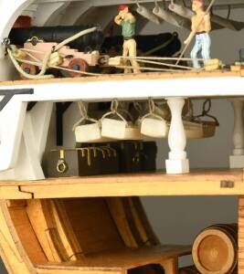 Cross Section HMS Victory Model Ship Kit 1:72