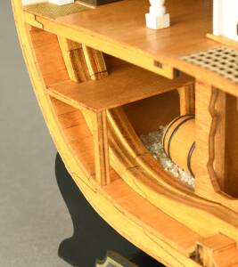 Cross Section HMS Victory Model Ship Kit 1:72