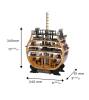 Cross Section HMS Victory Model Ship Kit 1:72
