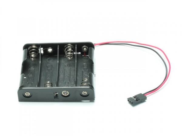 Batterie Box 4x AA (flach)