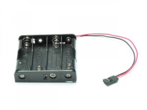 Batterie Box 4x AA (flach)
