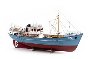 German Trawler Nordkap  RC Model Kit Wood 1:50