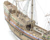Mayflower ship of the Pilgrim Fathers
