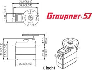 DES 587 BB  MG 4.2kg Digital Servo