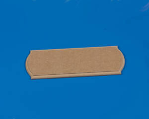 Grundplatte MDF 300x100x12mm