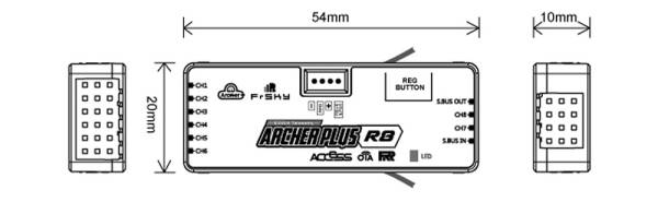Receiver Archer Plus  R8 2,4Ghz