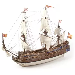 spanische Galeone San Felipe Holzschiffsmodell 1:86