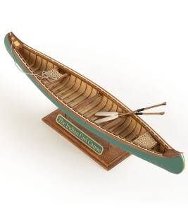 Indian Girl Canoe