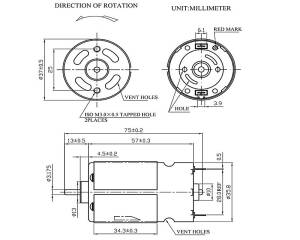 Max Power 650 Electric Motor