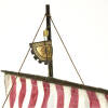 Wikingerschiff Drakkar Viking Modellschiff 1:75 Holz