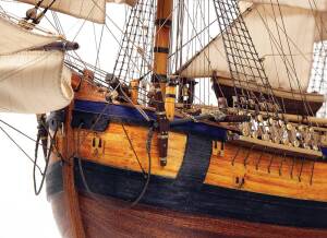 English Brigantine HMS Endeavour M1:54 Ship Model Kit