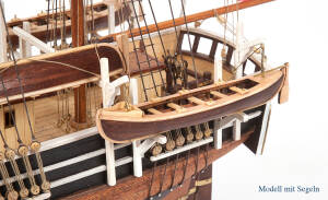 Whaling Ship Essex Ship Model Kit 1:60