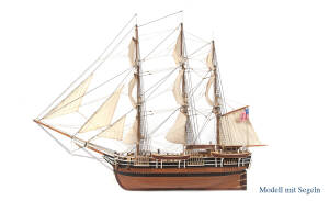 Whaling Ship Essex Ship Model Kit 1:60