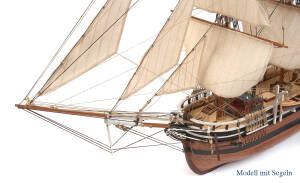 Whaling Ship Essex Ship Model Kit 1:60