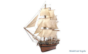 Whaling Ship Essex Ship Model Kit 1:60