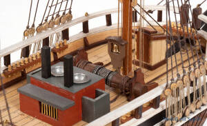 Whaling Ship Essex Ship Model Kit 1:60