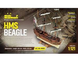HMS Beagle Mini Mamoli 1:121