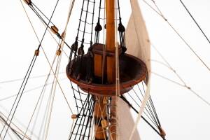 Galeone Mayflower Standmodell Bausatz 1:60