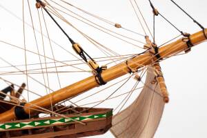Galeone Mayflower Standmodell Bausatz 1:60