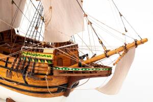 Galeone Mayflower Standmodell Bausatz 1:60