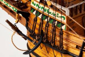 Galeone Mayflower Standmodell Bausatz 1:60