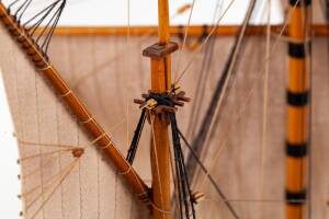 Galeone Mayflower Standmodell Bausatz 1:60