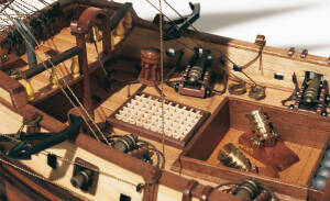 Bombarda La Candelaria Ship Model Kit 1:85