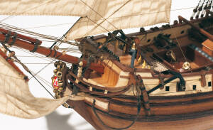 Bombarda La Candelaria Ship Model Kit 1:85