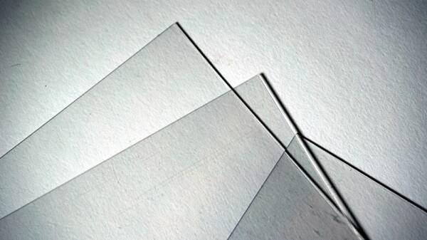 PVC Platte Folie transparent 0.4mm