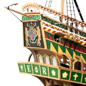 English Warship HMS Revenge Ship Model Kit 1:64