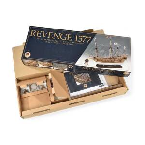 English Warship HMS Revenge Ship Model Kit 1:64