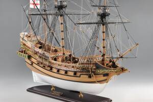 English Warship HMS Revenge Ship Model Kit 1:64